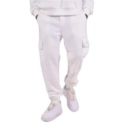 Pantalon jogging homme Project X Paris signature Blanc - ZESHOES