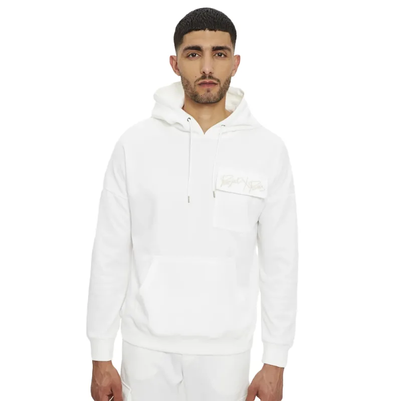 Sweat capuche homme Project X Paris Classic logo signature Blanc - ZESHOES