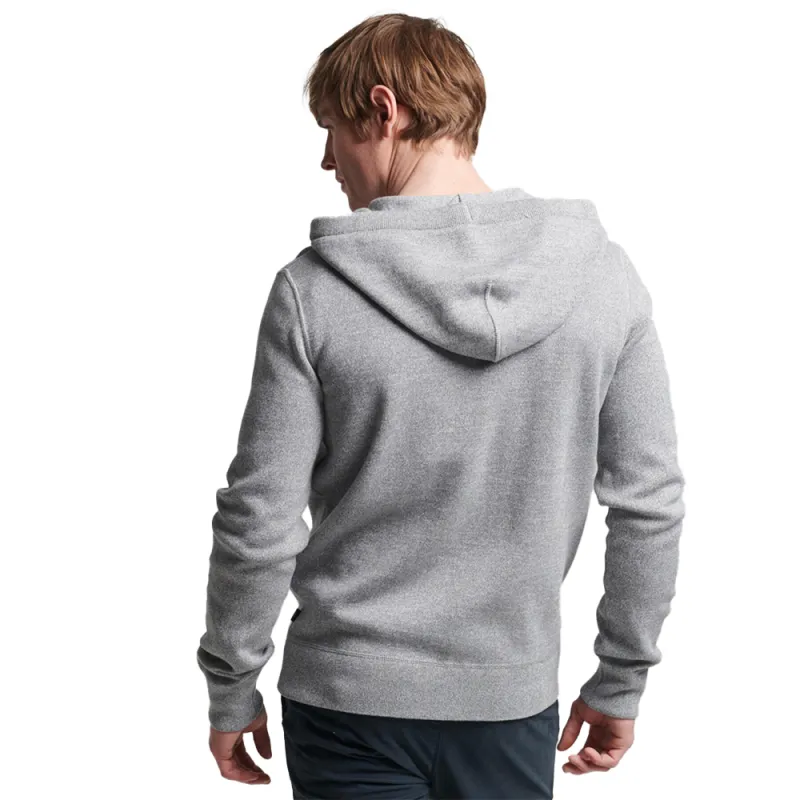Sweat capuche homme Superdry Style grey Gris - ZESHOES