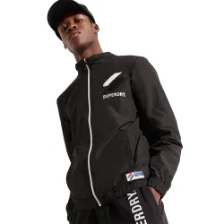 Veste de survêtement homme Superdry Track Noir - ZESHOES