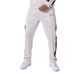 Pantalon jogging homme Project X Paris Classic logo ring Beige - ZESHOES