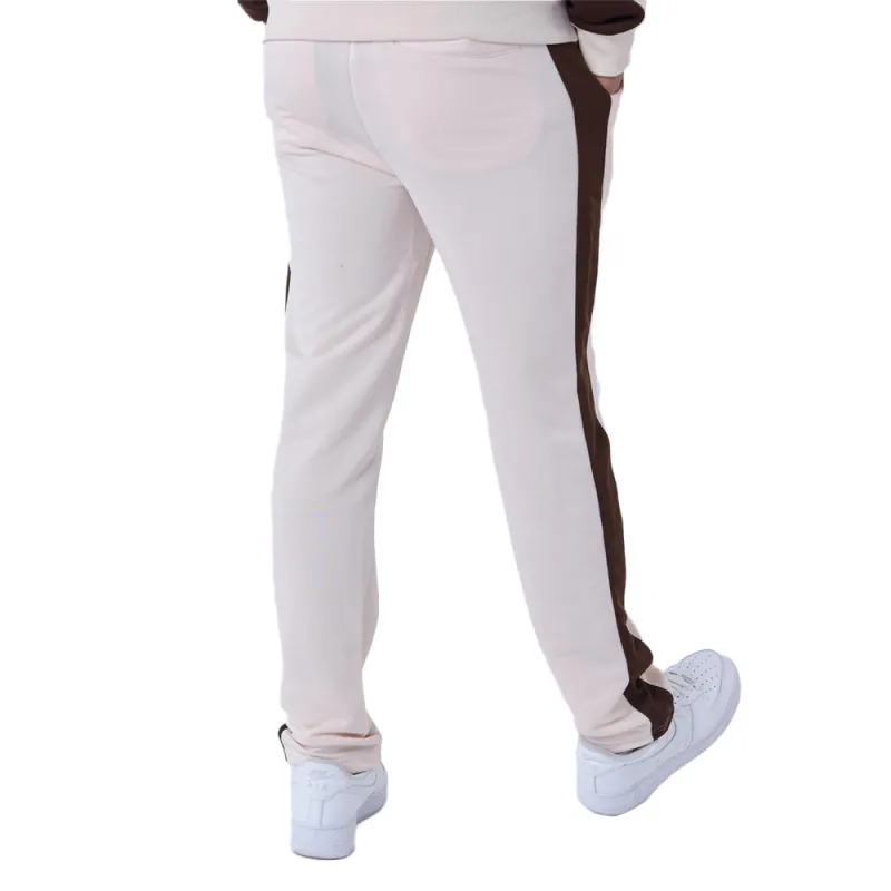 Pantalon jogging homme Project X Paris Classic logo ring Beige - ZESHOES