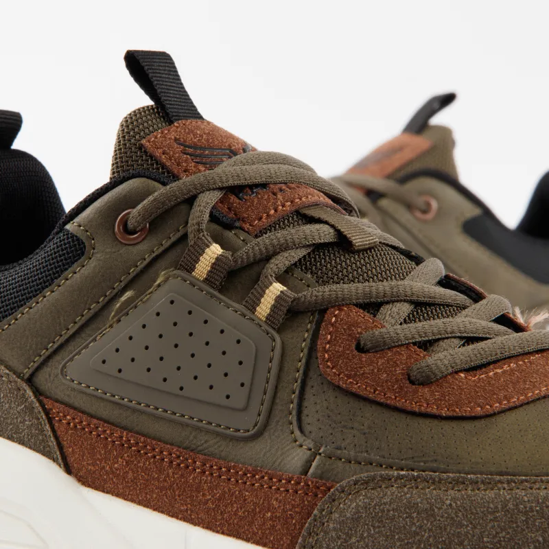 PARTNER: CREATION ref C400462-KAKI-MARRON