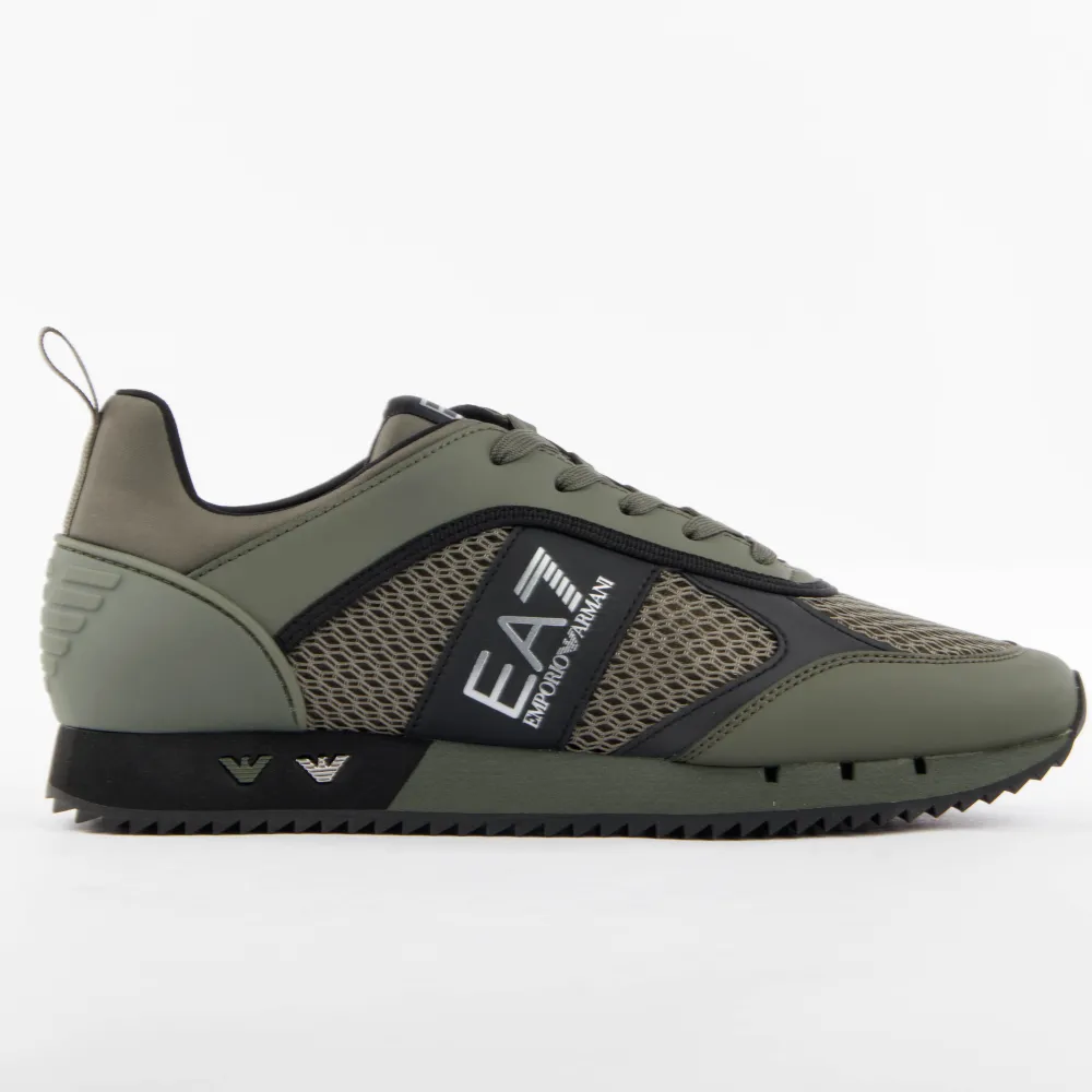 Basket Emporio Armani Evolution Mesh Homme Kaki