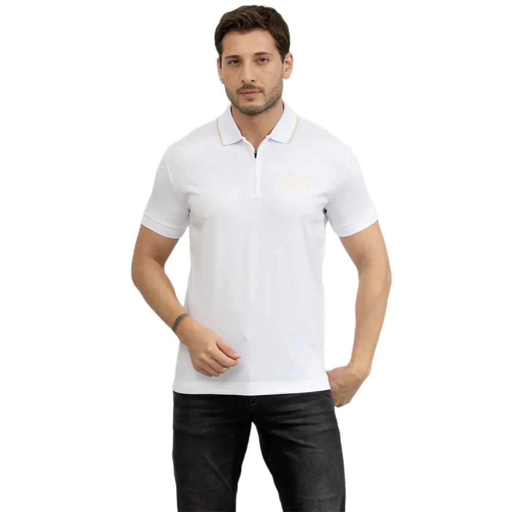 Polo EA7 Original Homme Blanc