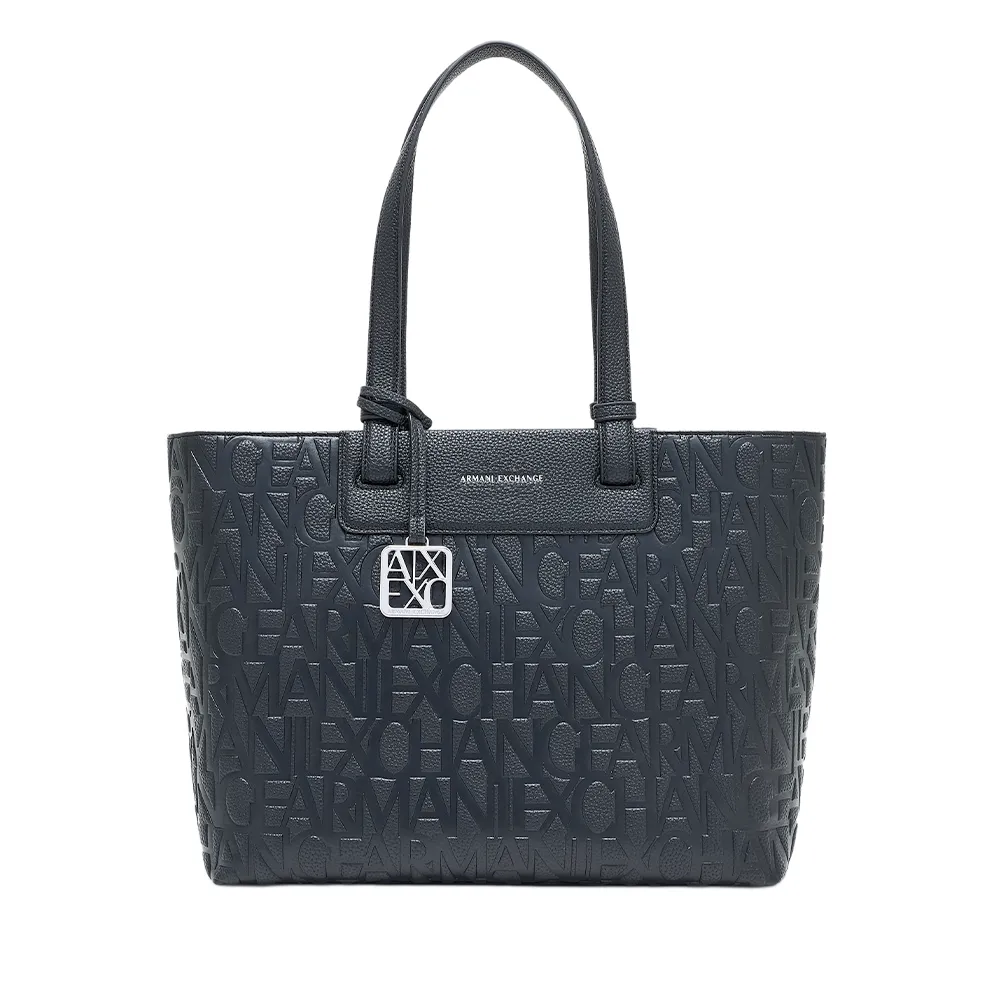 Sacs à main Armani Exchange shopper Femme Noir