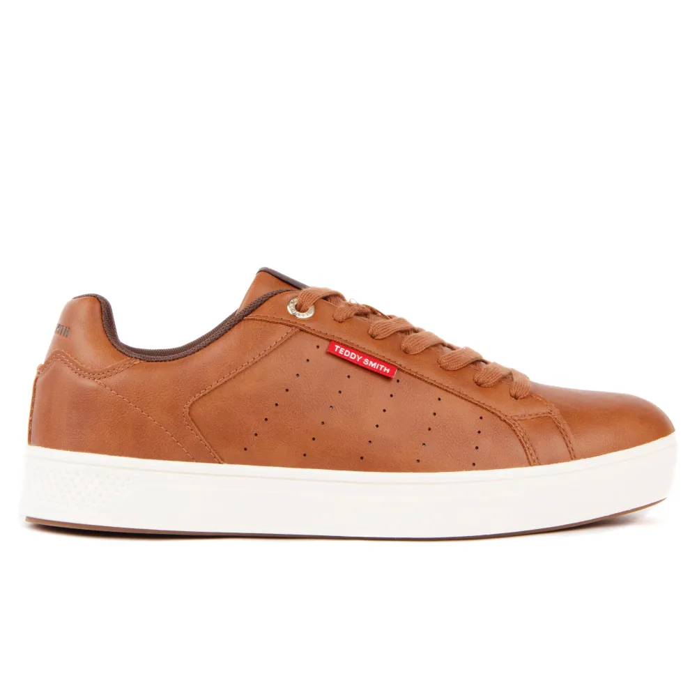 Basket Signature Homme Marron