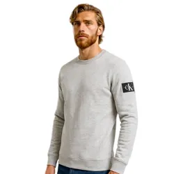 Sweat shirt homme Calvin Klein PARTNER: CREATION ref J30J323485-P01 Gris - ZE... Sweat shirt homme Calvin Klein PARTNER: CREATION ref J30J323485-P01 Gris - ZE...