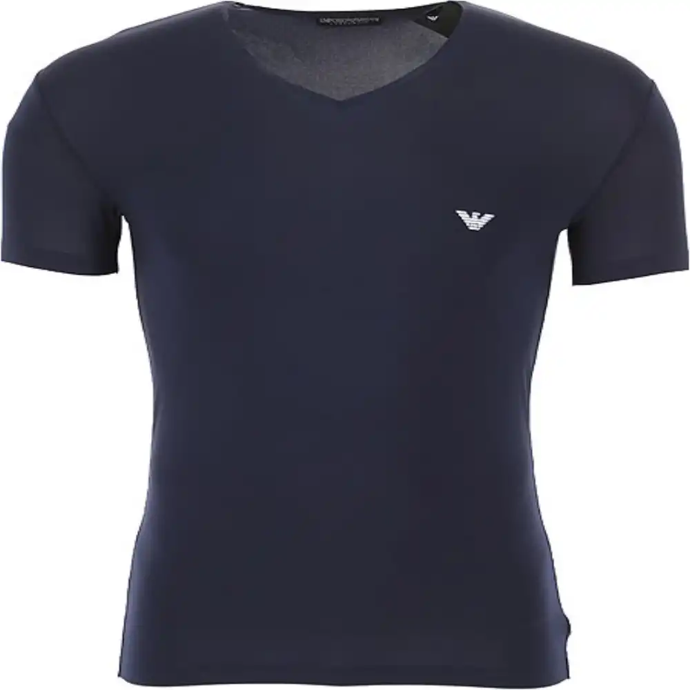 Produits victimes de leur succès Emporio Armani T-Shirt Emporio Armani Bleu Produits victimes de leur succès Emporio Armani T-Shirt Emporio Armani Bleu