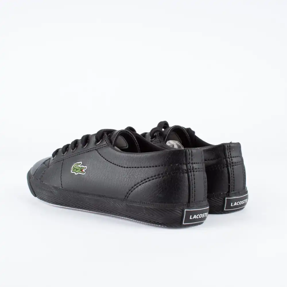 Basket basse garcon Lacoste Marcel L Cla Noir - ZESHOES
