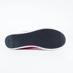 Basket basse garcon Lacoste vaulstar slekk Rouge - ZESHOES