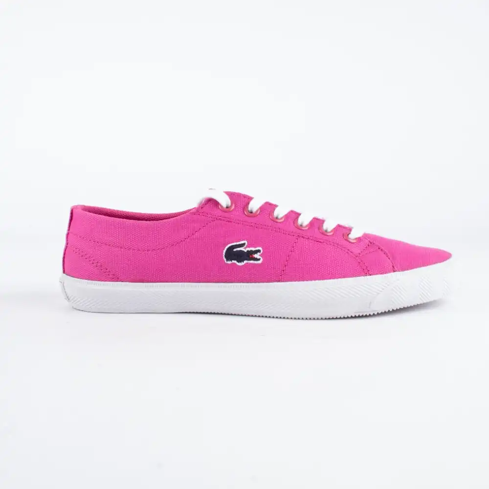 Basket fille Lacoste marcel l spc Rose - ZESHOES