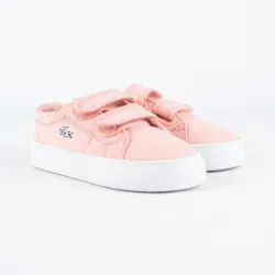 Basket fille Lacoste marcel chunky Rose - ZESHOES