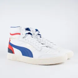 Basket montante homme Puma ralph sampson mid Blanc - ZESHOES