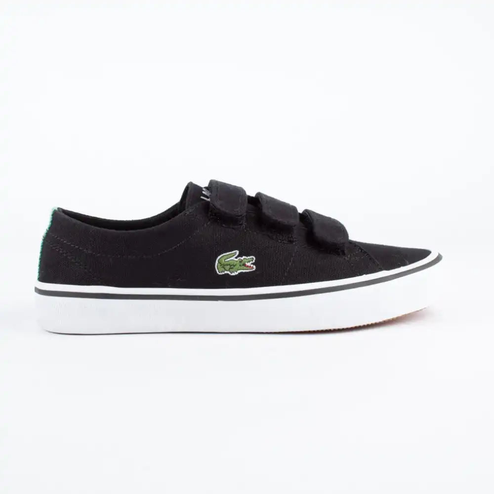 Basket basse garcon Lacoste marcel chunky Noir - ZESHOES