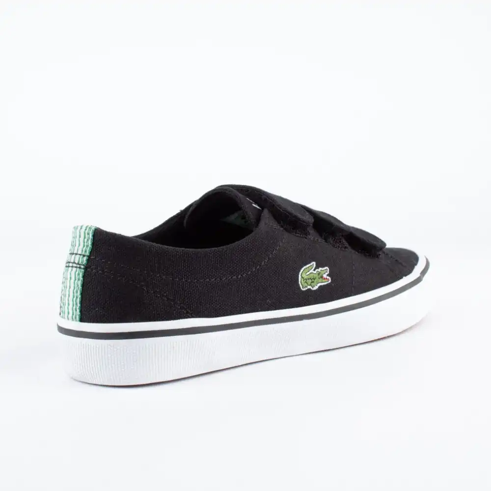 Basket basse garcon Lacoste marcel chunky Noir - ZESHOES