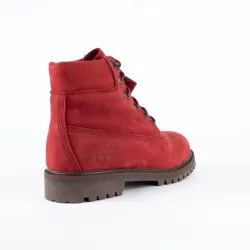 Boots Timberland premium 6 waterproof Rouge - ZESHOES