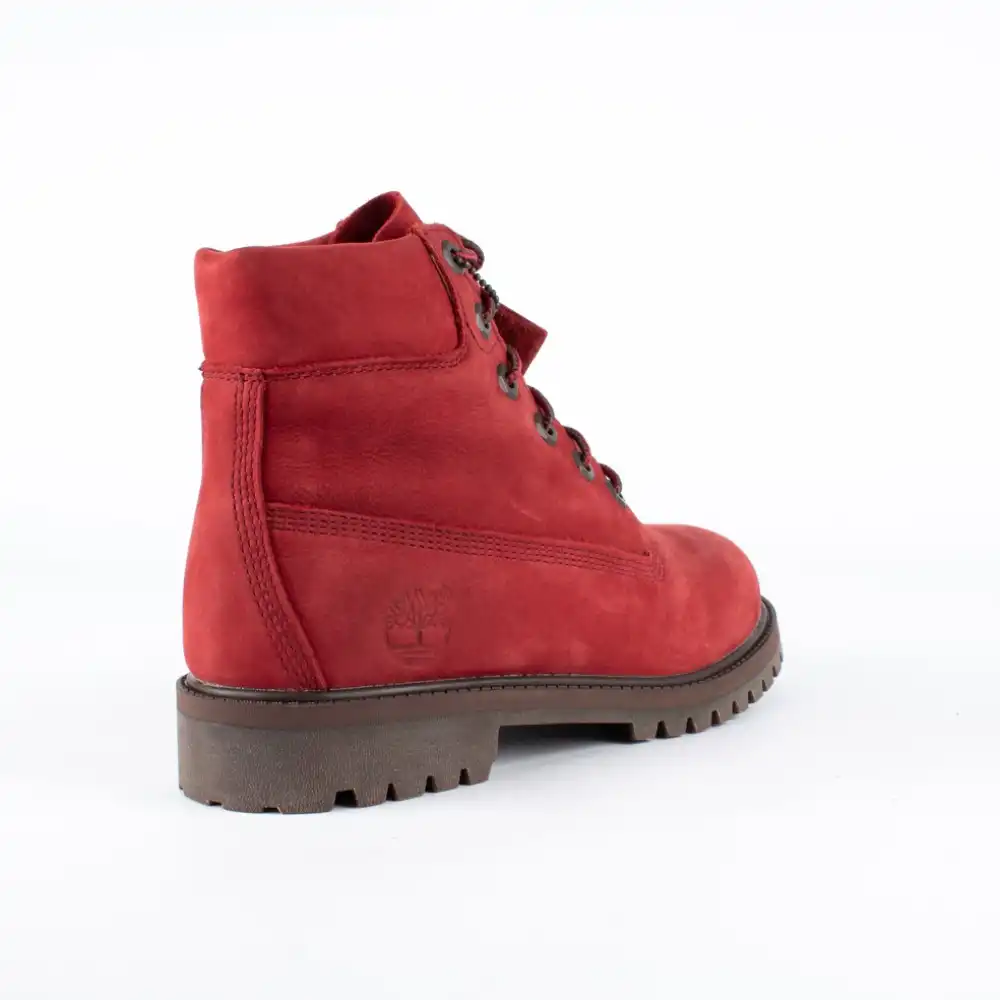 Boots Timberland premium 6 waterproof Rouge - ZESHOES