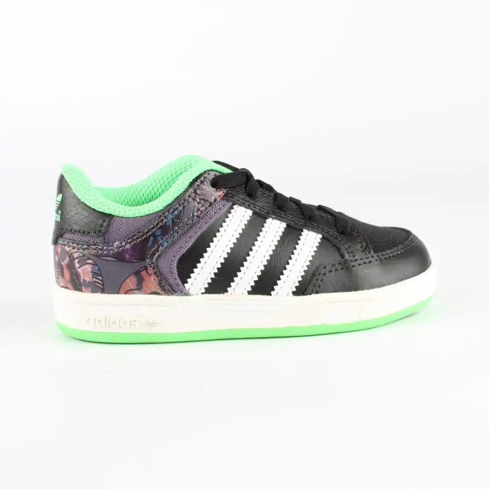 Basket basse garcon Adidas varial 3 bands Noir - ZESHOES