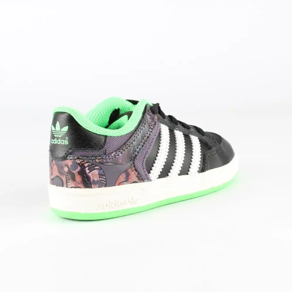 Basket basse garcon Adidas varial 3 bands Noir - ZESHOES