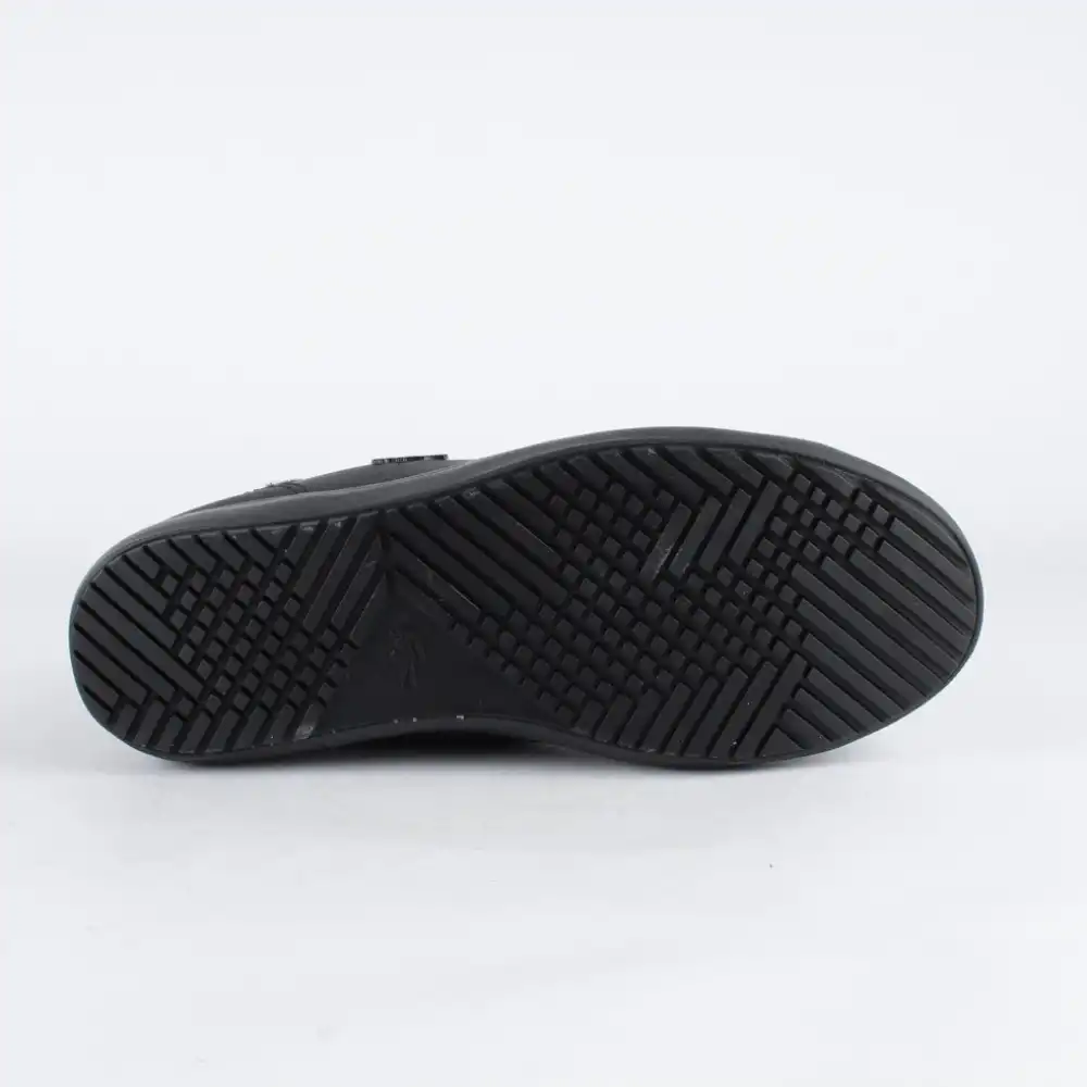 Basket montante femme Lacoste straight settherm Noir