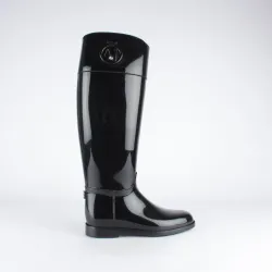 Bottine femme Armani Jeans classic eagle Noir - ZESHOES