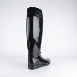 Bottine femme Armani Jeans classic eagle Noir - ZESHOES