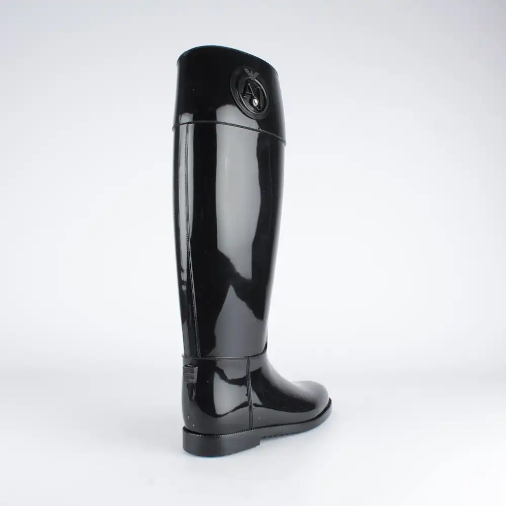 Bottine femme Armani Jeans classic eagle Noir - ZESHOES