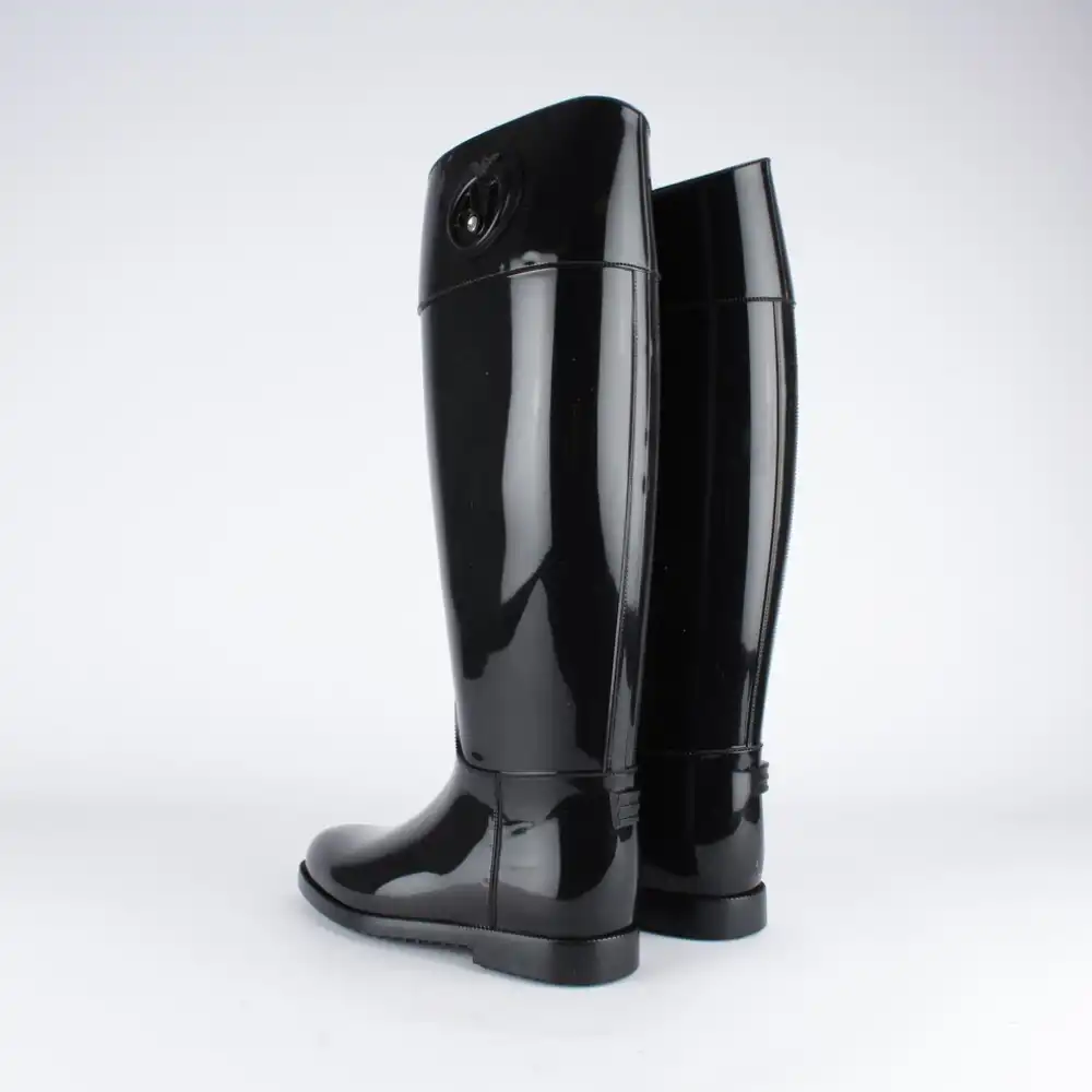 Bottine femme Armani Jeans classic eagle Noir - ZESHOES