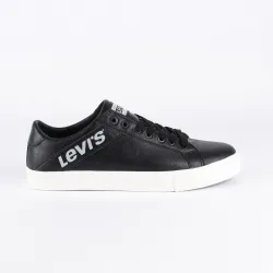 Basket basse homme Levis woodward l Noir - ZESHOES