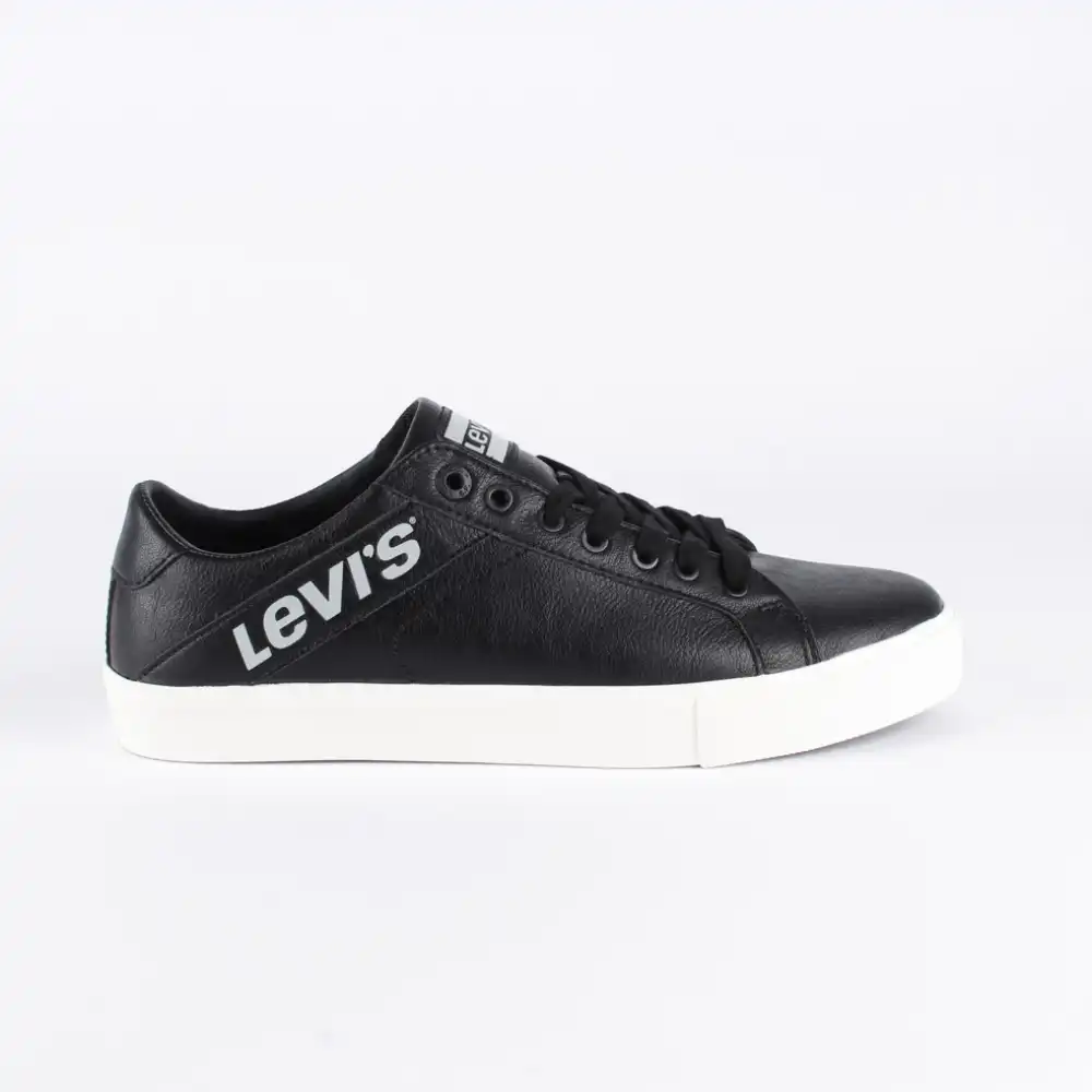 Basket basse homme Levis woodward l Noir - ZESHOES