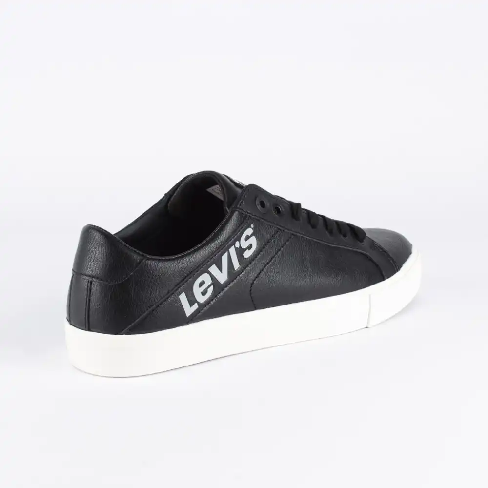 Basket basse homme Levis woodward l Noir - ZESHOES