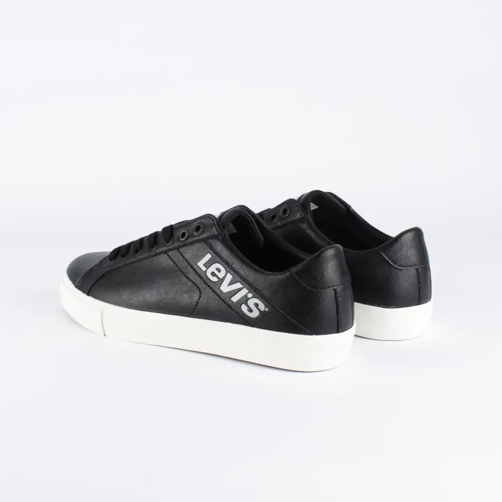 Basket basse homme Levis woodward l Noir - ZESHOES