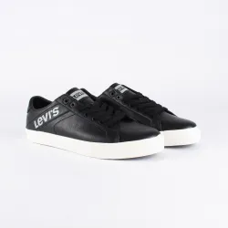 Basket basse homme Levis woodward l Noir - ZESHOES