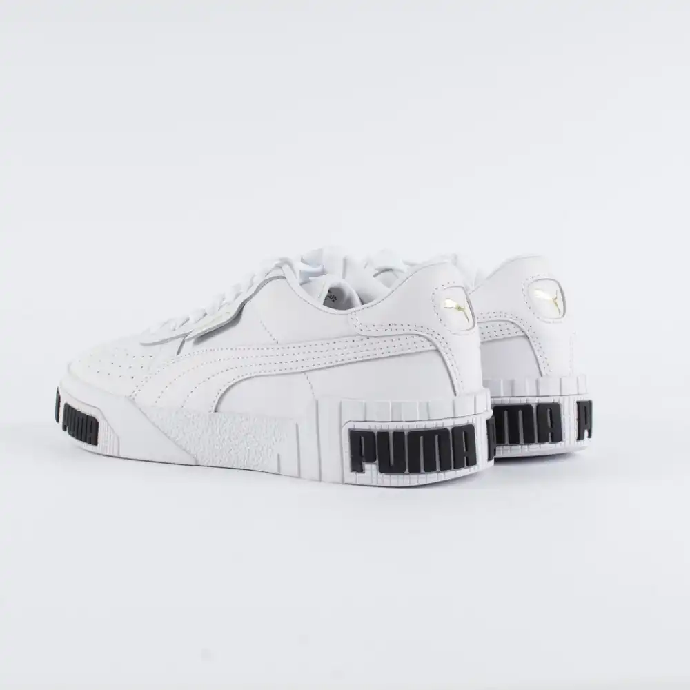 Basket de ville basse femme Puma cali bold Blanc - ZESHOES