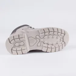 Bottine fille, boots Timberland euro sprint mid hiker light grey nubuck Gris ...