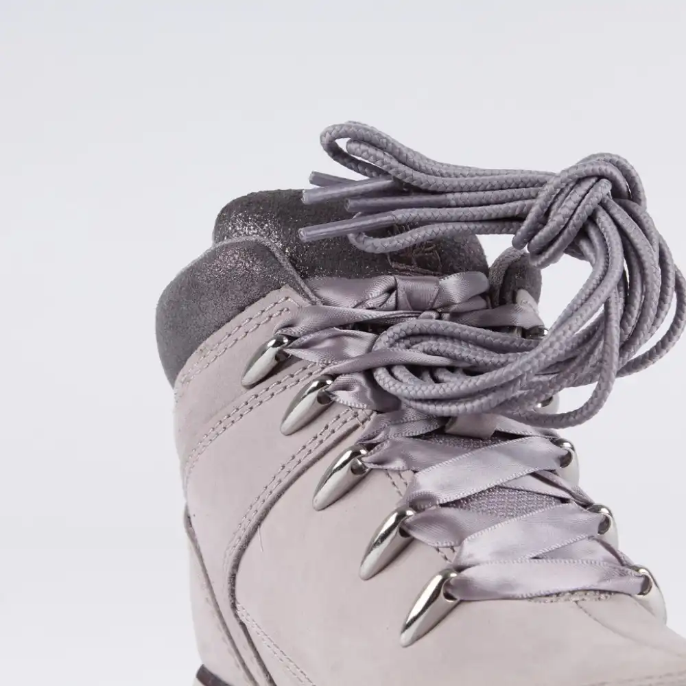 Bottine fille, boots Timberland euro sprint mid hiker light grey nubuck Gris ...
