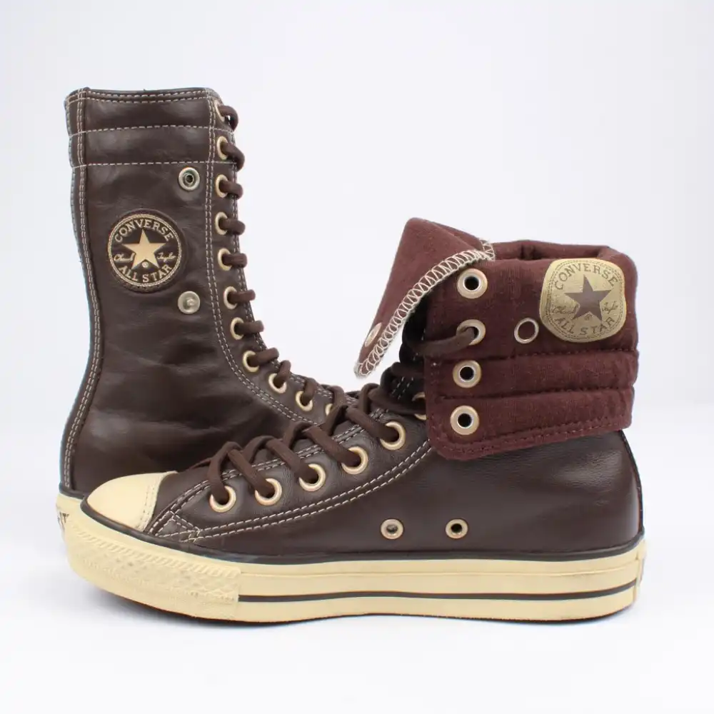 Basket montante femme Converse ct metal xhi Marron - ZESHOES