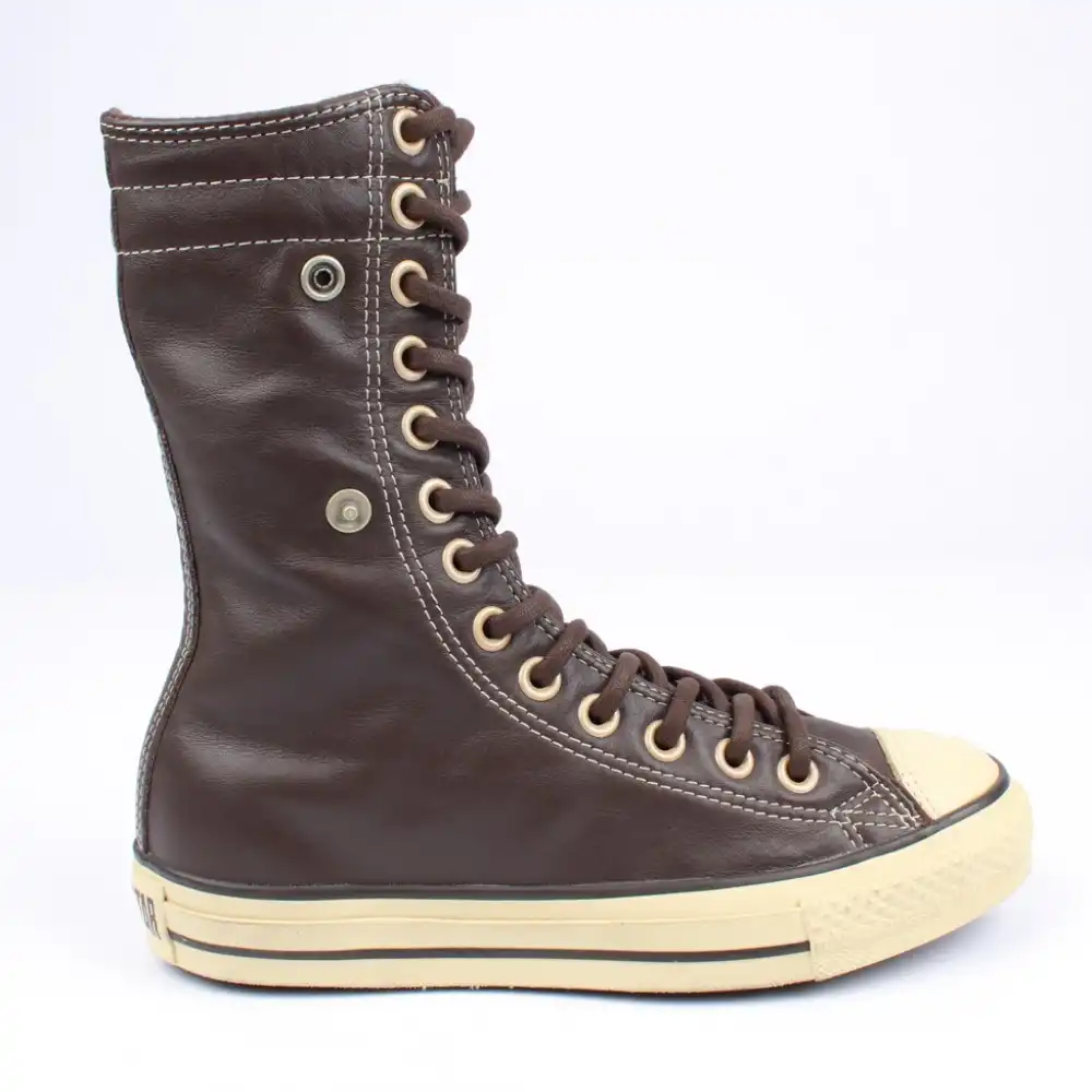Basket montante femme Converse ct metal xhi Marron - ZESHOES