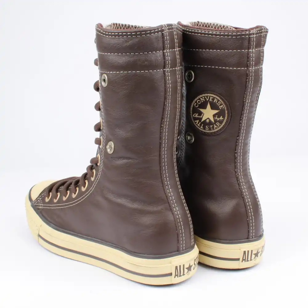 Basket montante femme Converse ct metal xhi Marron - ZESHOES