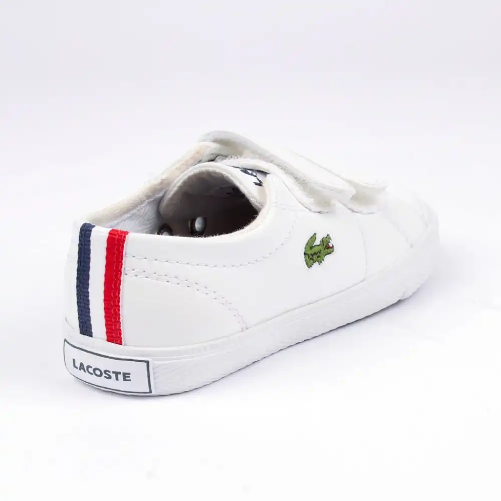 Basket basse garcon Lacoste marcel s fra spi Blanc