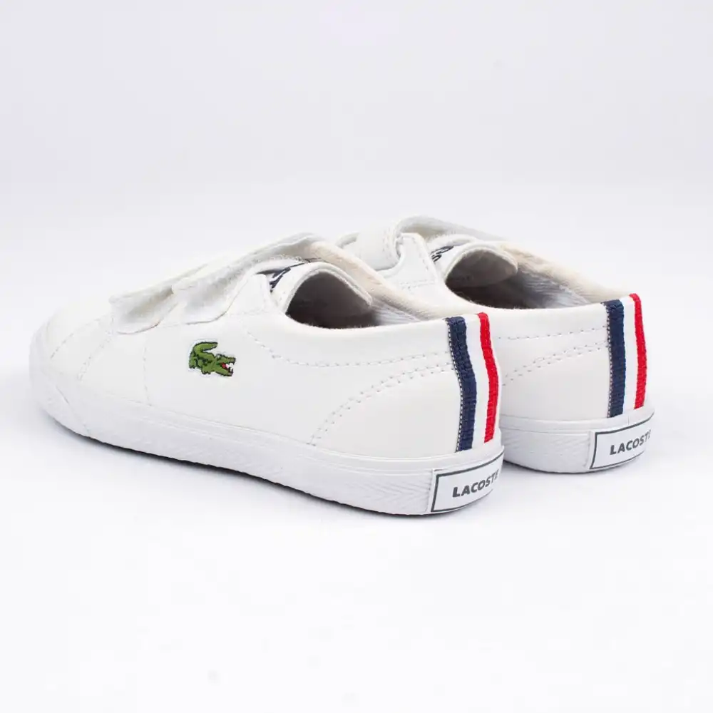 Basket basse garcon Lacoste marcel s fra spi Blanc