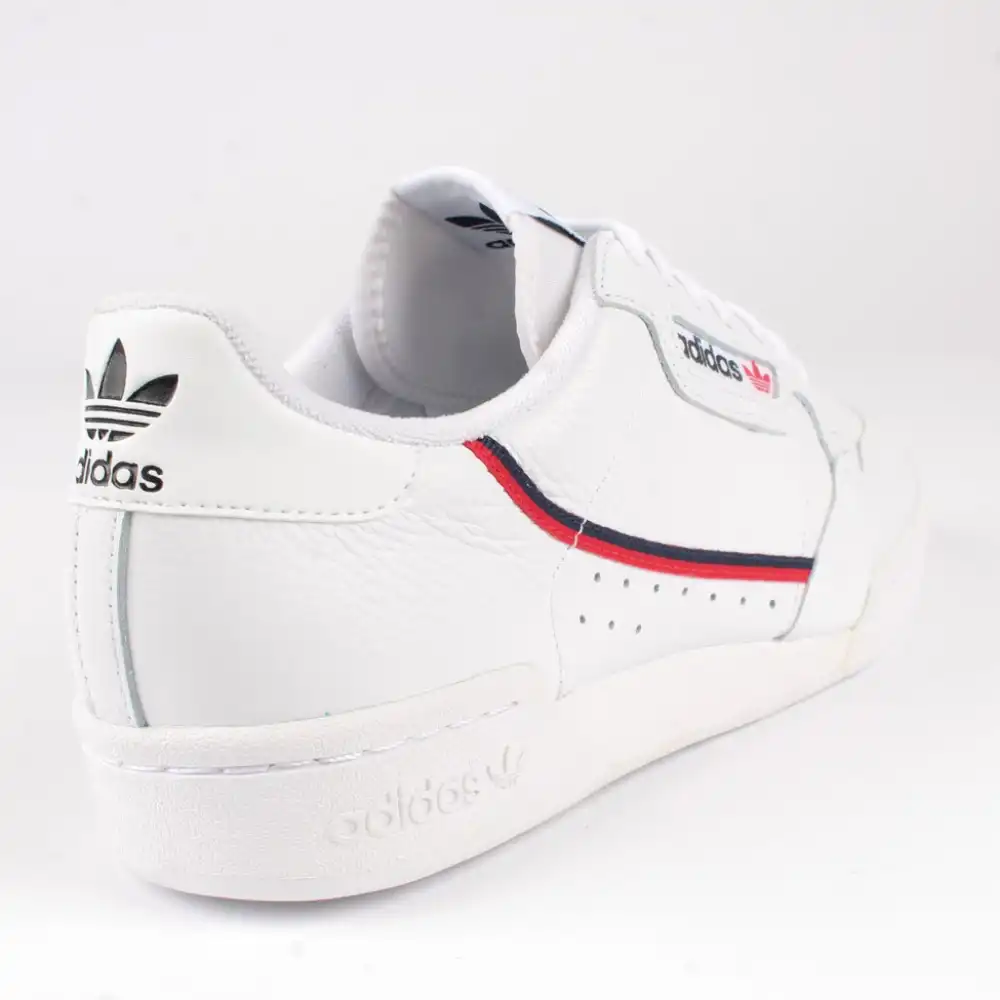 Basket basse homme Adidas continental 80 Blanc - ZESHOES