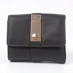 Portefeuille femme Guess small authentic Noir - ZESHOES