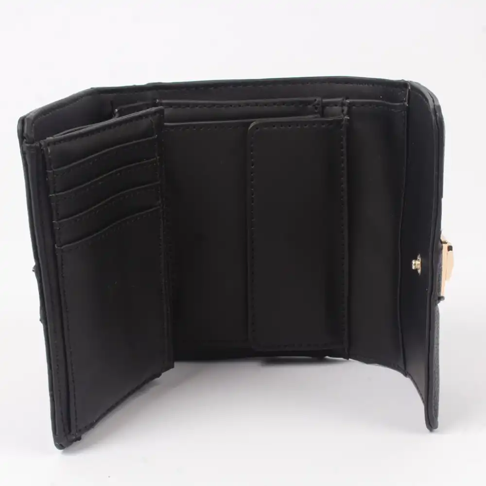 Portefeuille femme Guess small authentic Noir - ZESHOES