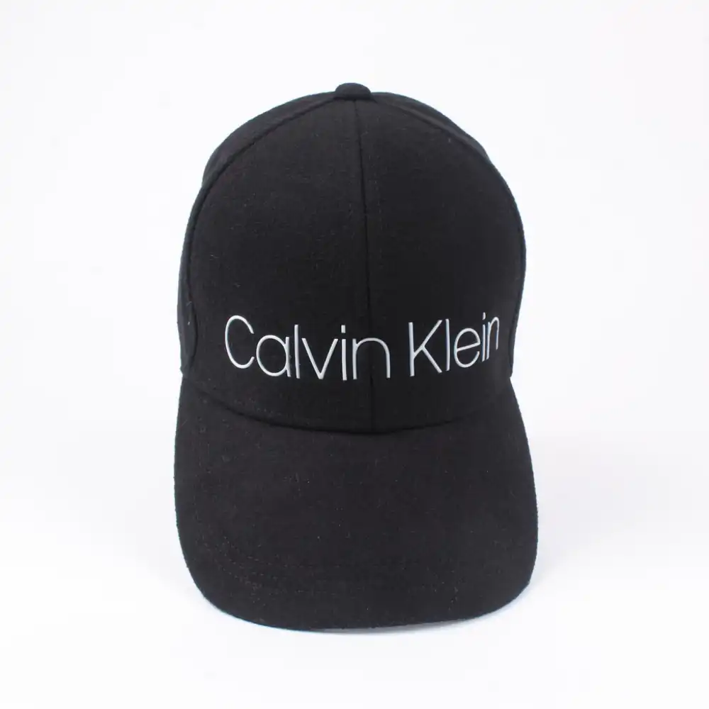 Casquette homme Calvin Klein melton Noir