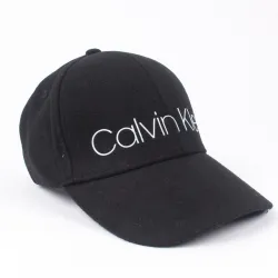 Casquette homme Calvin Klein melton Noir