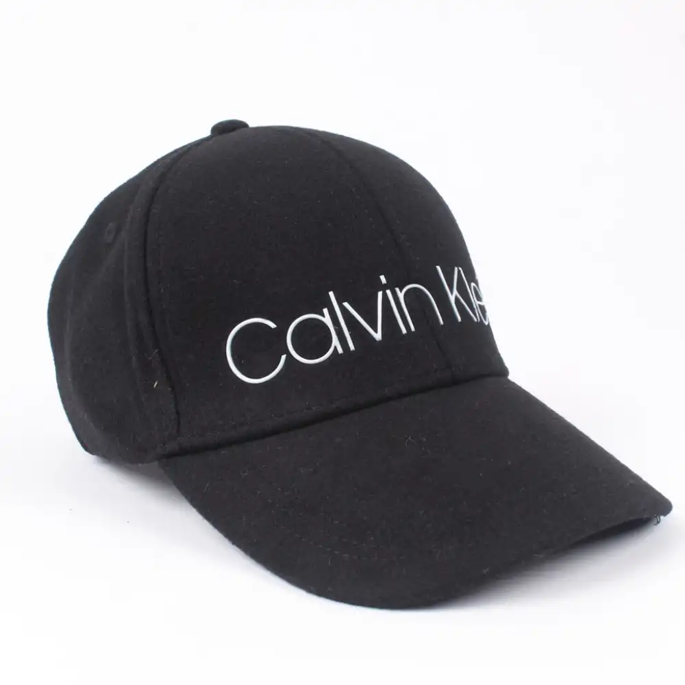 Casquette homme Calvin Klein melton Noir