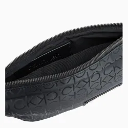 Sac banane homme Calvin Klein industrial mono dark Noir