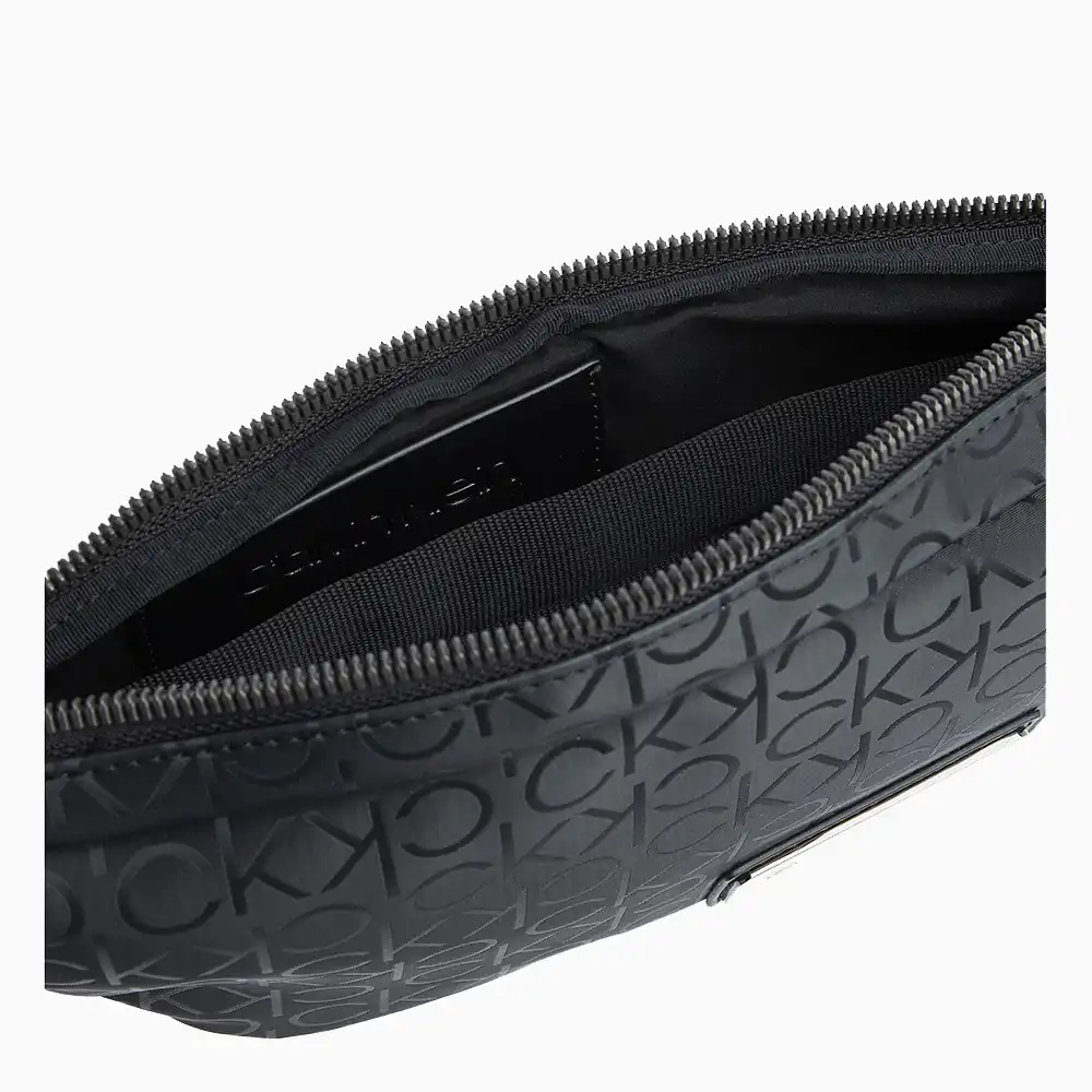 Sac banane homme Calvin Klein industrial mono dark Noir